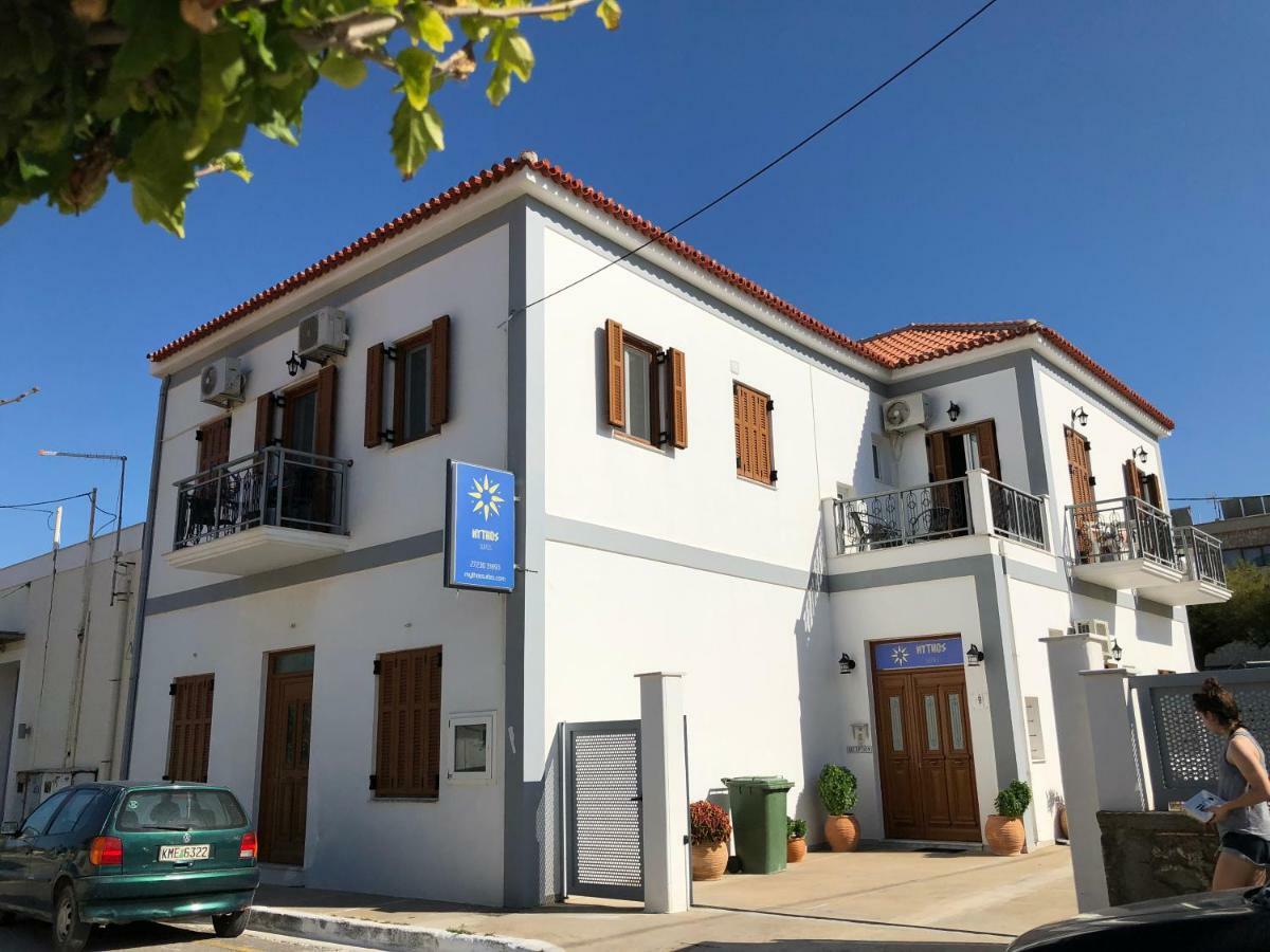 Mythos Suites-Dionysos Apartment Метони Экстерьер фото